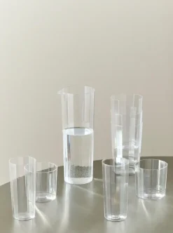 - Angle Carafe - 0,9 litre - Clear*Hay New