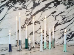 - Arcs Candleholder L, Green^Hay New