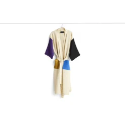 - Badekåbe/Morgenkåbe - Waffle - Cream Multi/Sand Multi - One size^Hay Sale
