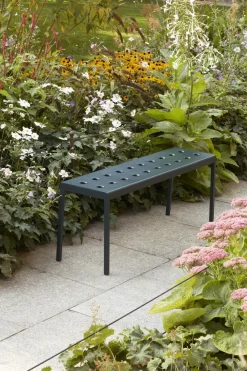 - Balcony - bænk - bench - Dark Forest - mørkegrøn - længde 165 cm^Hay Online