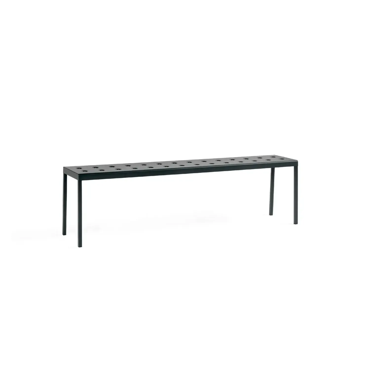 - Balcony - bænk - bench - Anthracite - længde 165 cm^Hay Discount