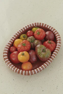 - Barro ovalt fad - Large - Natural^Hay Clearance