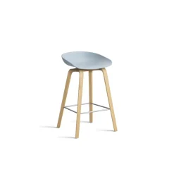 - Barstol - AAS 32 - About A Stool - Slate Blue 2.0 - Ben: eg/vandbaseret lak - Lav model^Hay Outlet
