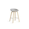 - Barstol - AAS 32 - About A Stool - Concrete Grey 2.0 - Ben: sæbebehandlet eg - Lav model^Hay Clearance