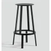 - Barstol Revolver Stool H75 black / sort^Hay Clearance