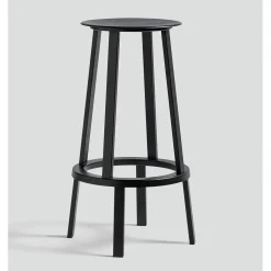 - Barstol Revolver Stool H75 black / sort^Hay Clearance