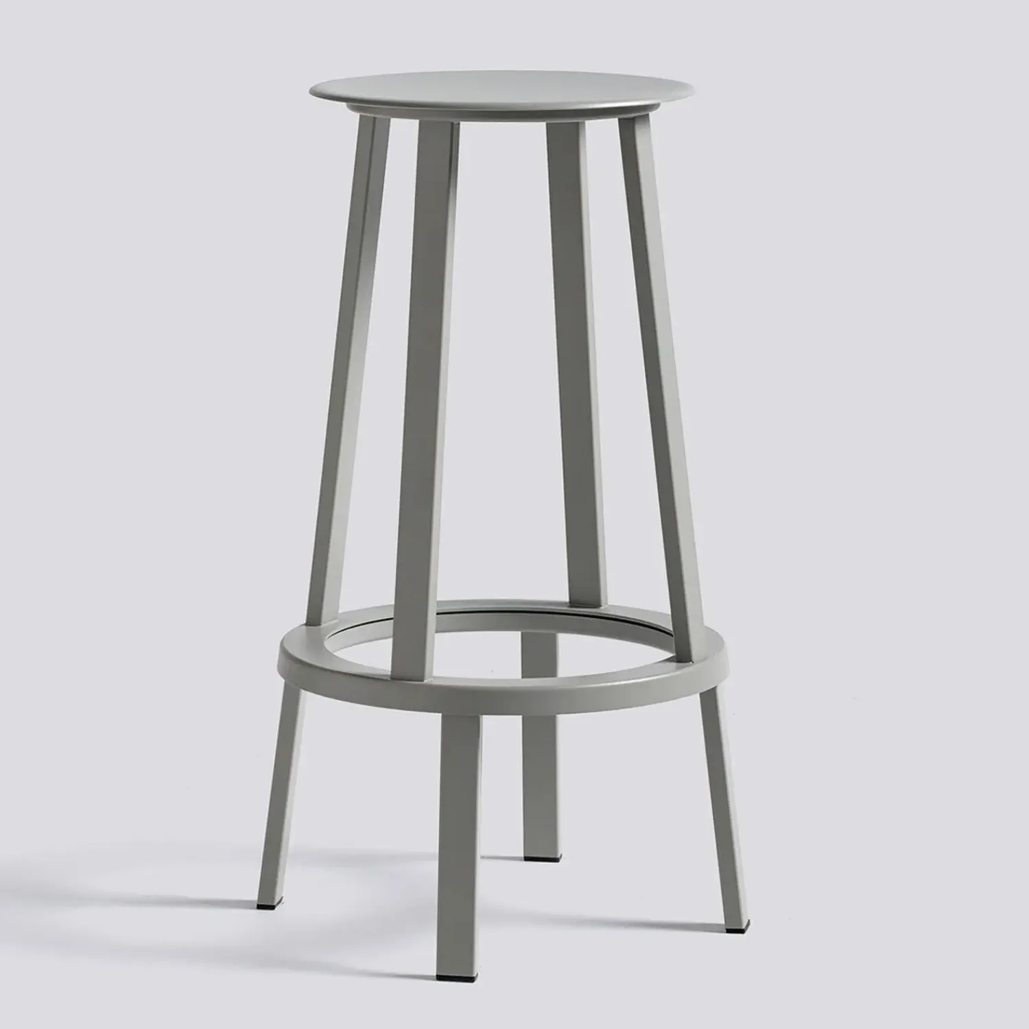 - Barstol Revolver Stool H75 grey / grå*Hay Discount