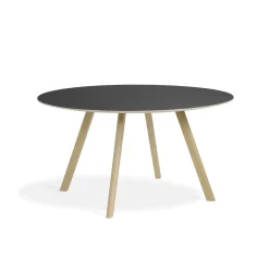 - Bord - CPH25 - Sort / Matlakeret eg - Ø 140 cm*Hay Discount