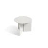 - Bord - Slit - Slit Table Round - Stål/Steel - Hvid/White - Ø45 x H35,5 cm*Hay Outlet