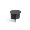 - Bord - Slit table round - Sort/Black - Stål/Steel - Ø45 cm*Hay Clearance