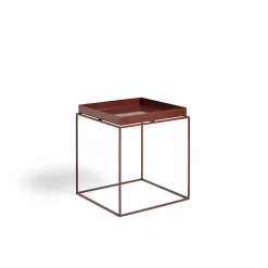 - Bord - Tray Table - medium - Brun - Chocolate high - 40x40 cm^Hay Discount