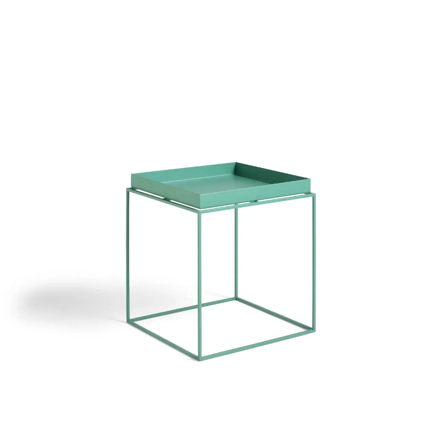 - Bord - Tray Table - medium - 40x40 cm - Lysegrøn - Peppermint green*Hay Outlet