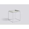 - Bord - Tray Table Medium Square - Grå - 40x40 cm - warm grey*Hay Outlet