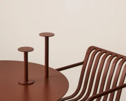 - Bærbar Lampe - Host - H22 cm - Iron Red*Hay Best