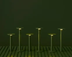 - Bærbar Lampe - Host - H30 cm - Olive^Hay Outlet