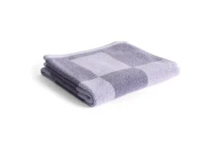 - Check Hand Towel (Organic) - W50 x L90 - Lavender - Lavender - 329*Hay