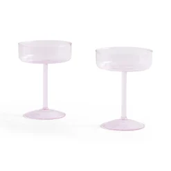 - Cocktail glas - Tint Coupe Glass - 2 stk. - Pink^Hay