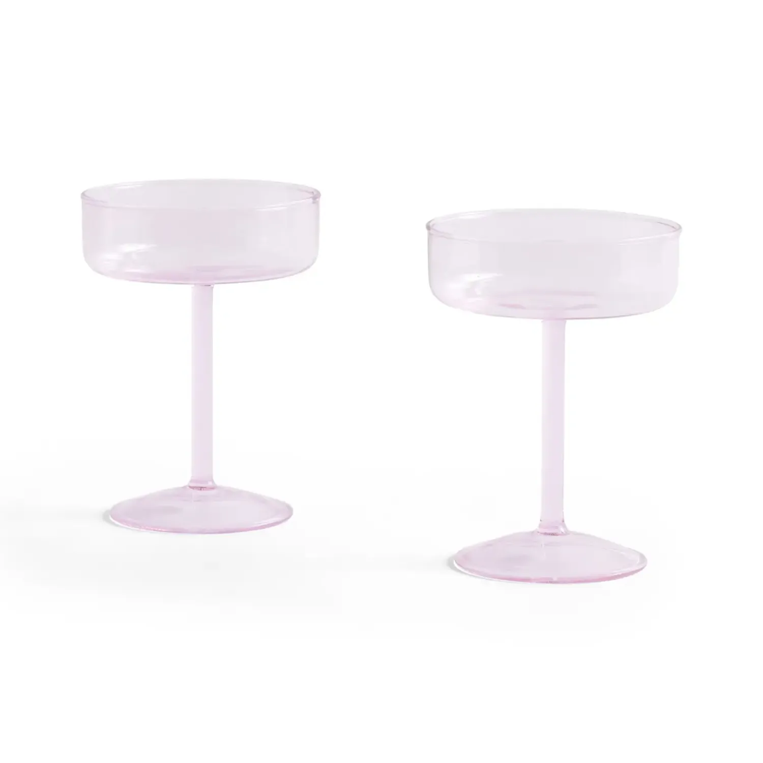 - Cocktail glas - Tint Coupe Glass - 2 stk. - Pink^Hay
