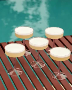 - Cocktail glas - Tint Coupe Glass - 2 stk. - Pink^Hay