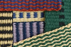 - Coco Door Mat - Dot - Green & Black - Dark green and black - 40 x 80 cm^Hay New