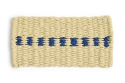 - Coco Door Mat - Dot - White & Blue - White and blue - 619*Hay Discount