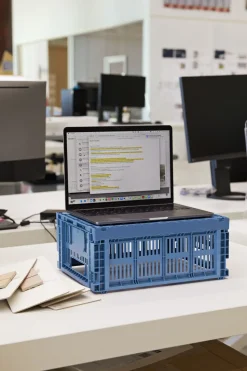 - Colour Kasse - Recycled - Medium - Lyseblå - Electric blue^Hay Sale