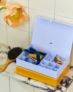 - Colour Storage Jewellery Box - Smykkeskrin - Egg Yolk gul*Hay Clearance