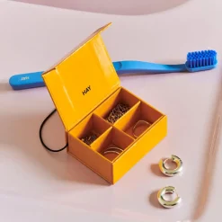 - Colour Storage Travel Jewellery Box - Smykkeskrin - Small - Levendel^Hay Sale