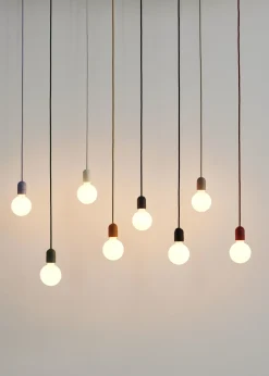 - Common Pendant Cord Set - Clay white*Hay