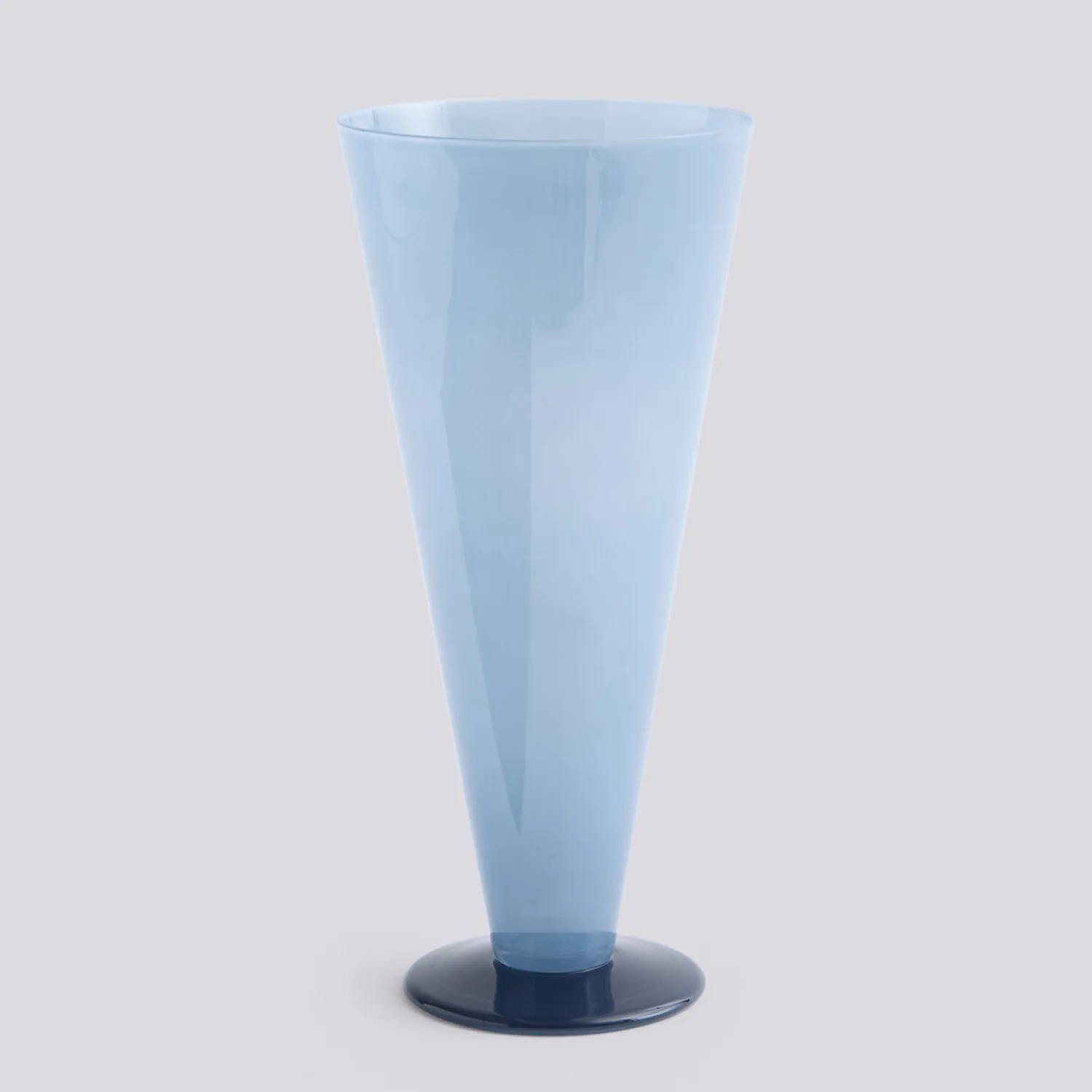 - Conical Vase - Large - Petrol/mørk blå^Hay Clearance