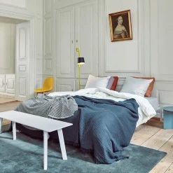 - Connect Bed - Sengeramme - Hvid - 180 x 200 cm med Supportbar i midten*Hay Sale