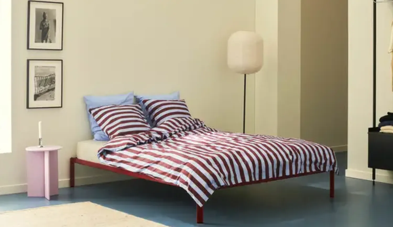 - Connect Bed - Sengeramme - Mørkeblå - 160 x 200 cm^Hay Discount