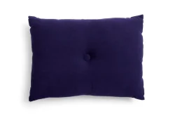 - Dot Cushion - Linen - Dark blue^Hay Online