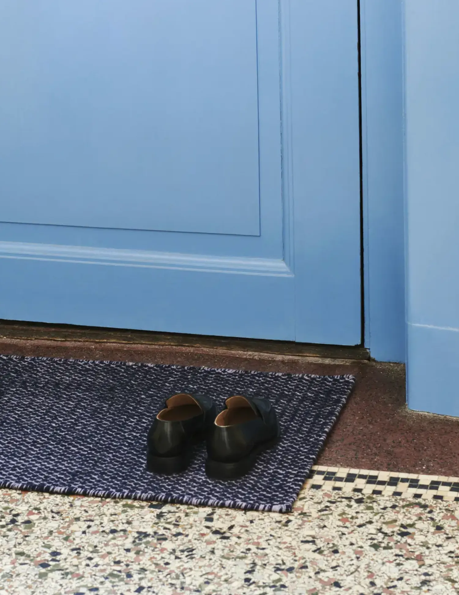 - Dørmåtte - Moiré Mat - Emerald Green - 52x95 cm^Hay Best