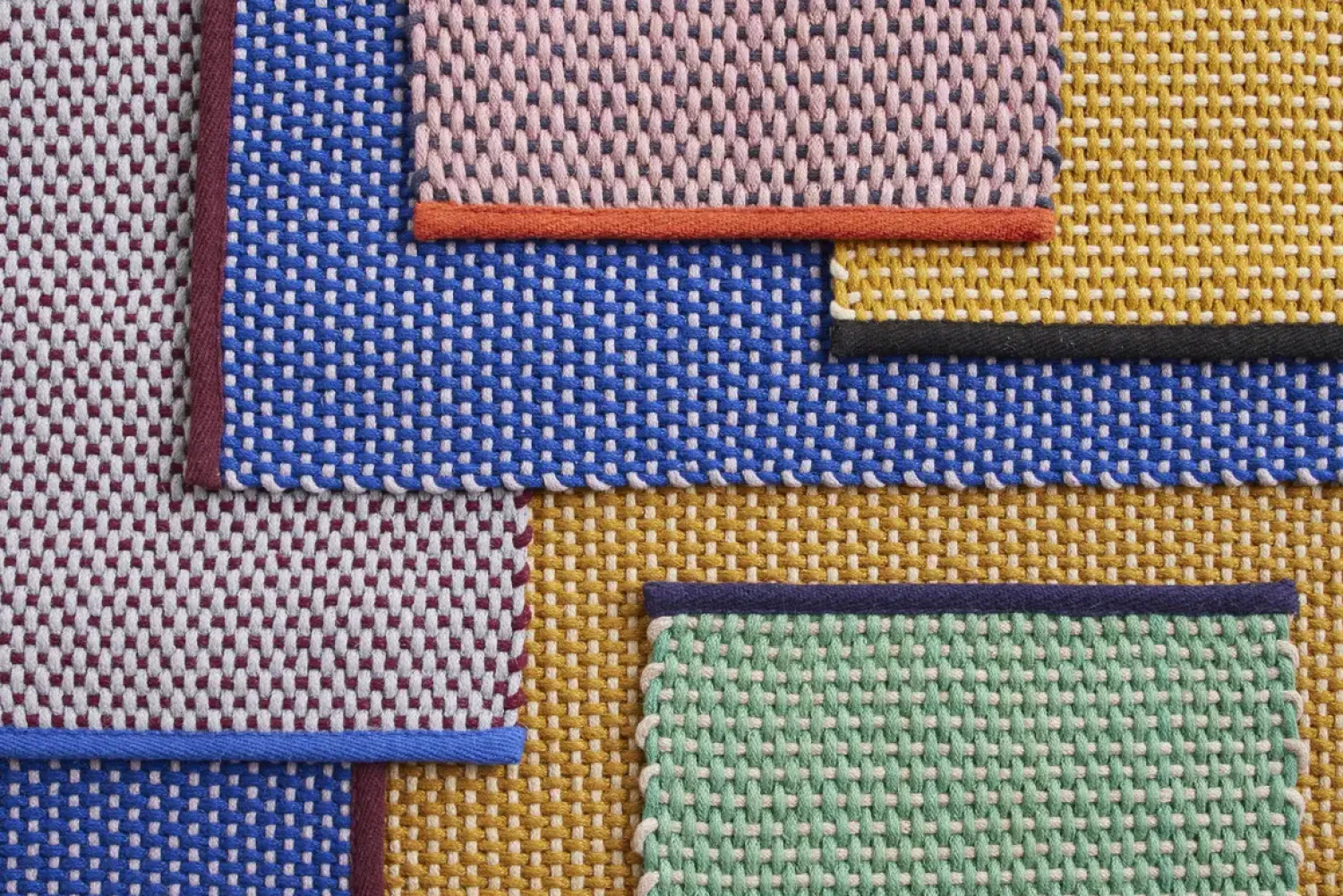 - Dørmåtte - Royal Blue / Blå - 50x70 cm*Hay Sale