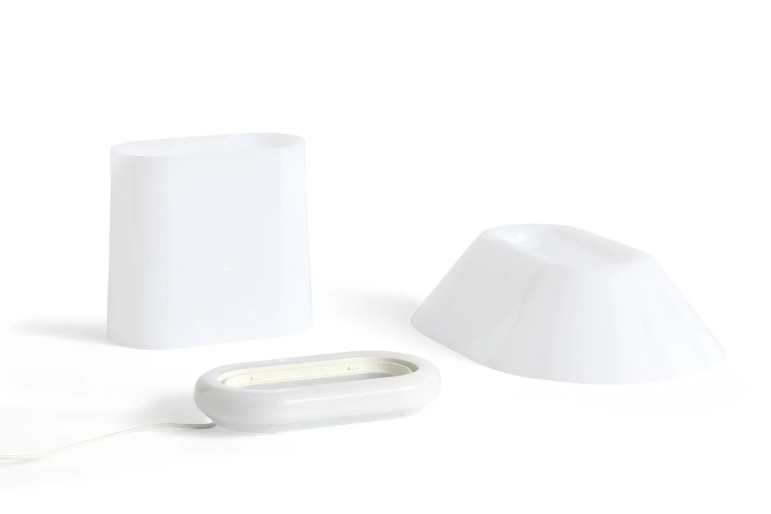 - Drome Table Lamp - White Opal*Hay Clearance
