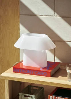 - Drome Table Lamp - White Opal*Hay Clearance