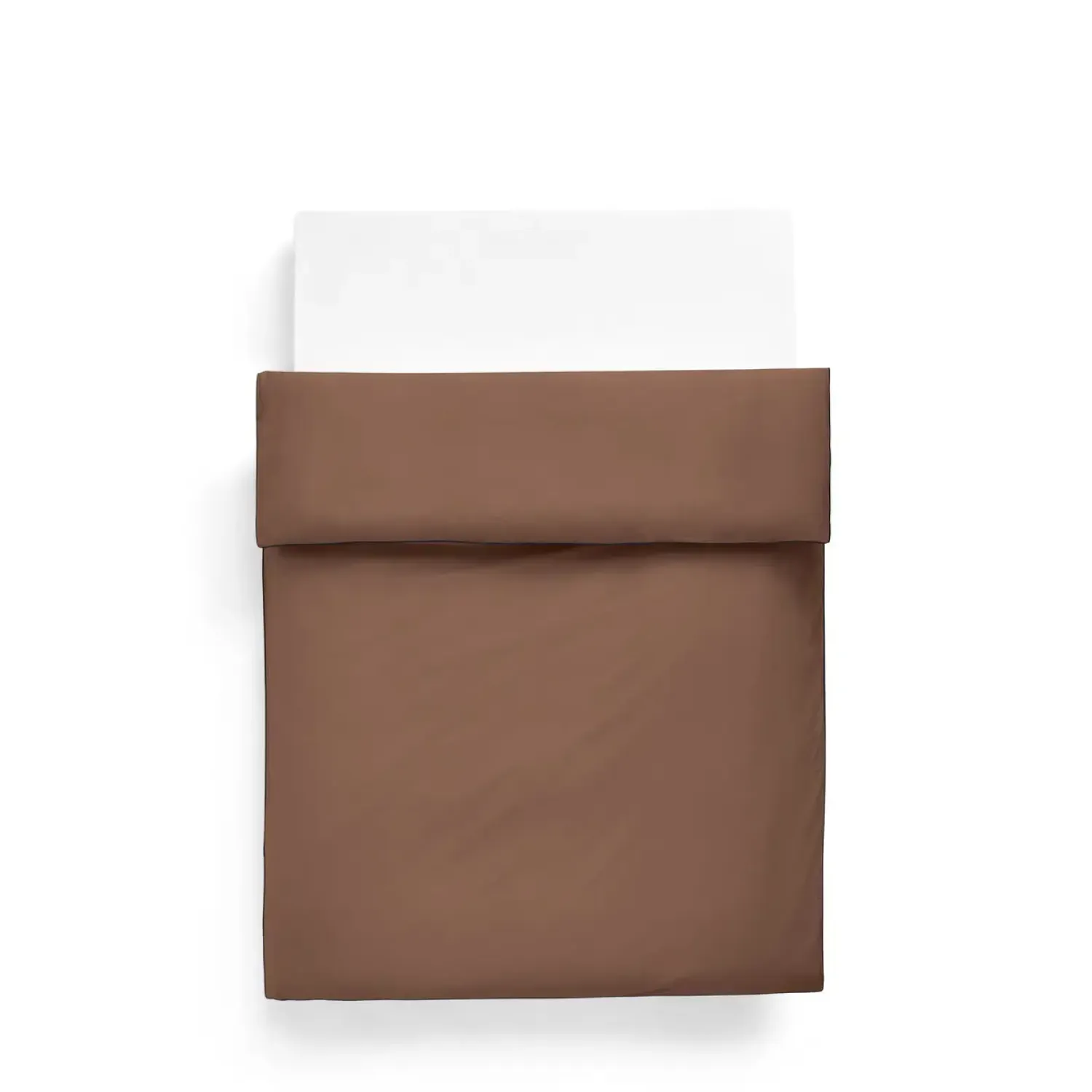 - Dynebetræk - Outline Duvet - Milk Chocolate - 140x200 cm*Hay Sale