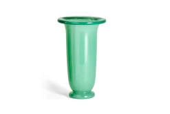 - Empire Vase - Large - Green - Green with dark green rim - 829^Hay Hot