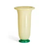 - Empire Vase - Large - Lemon & Green - Sand with lemon rim, green base - 829*Hay Clearance