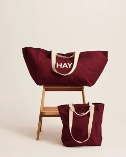 - Everyday Tote Bag - Medium - Burgundy - Burgundy - 499*Hay Outlet