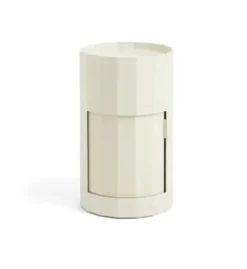 - Facet Cabinet - High - Eggshell - Hvid^Hay New