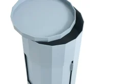 - Facet Cabinet - High - Anthracite - sidebord med hjul^Hay Discount