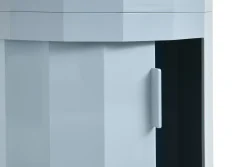 - Facet Cabinet - Low - Eggshell - Hvid - 49 cm - sidebord med hjul*Hay Clearance