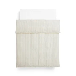 - Fineline Duvet Cover - 200 x 220 - Ivory^Hay
