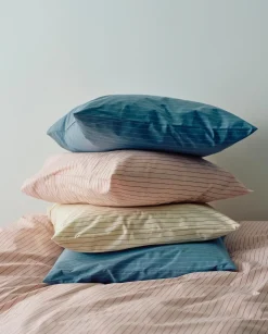 - Fineline Pillow Case - 63 x 60 - Soft pink^Hay Sale