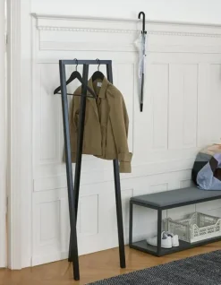 - garderobestativ - Loop stand hall i hvid - lille, tøjstativ^Hay Best