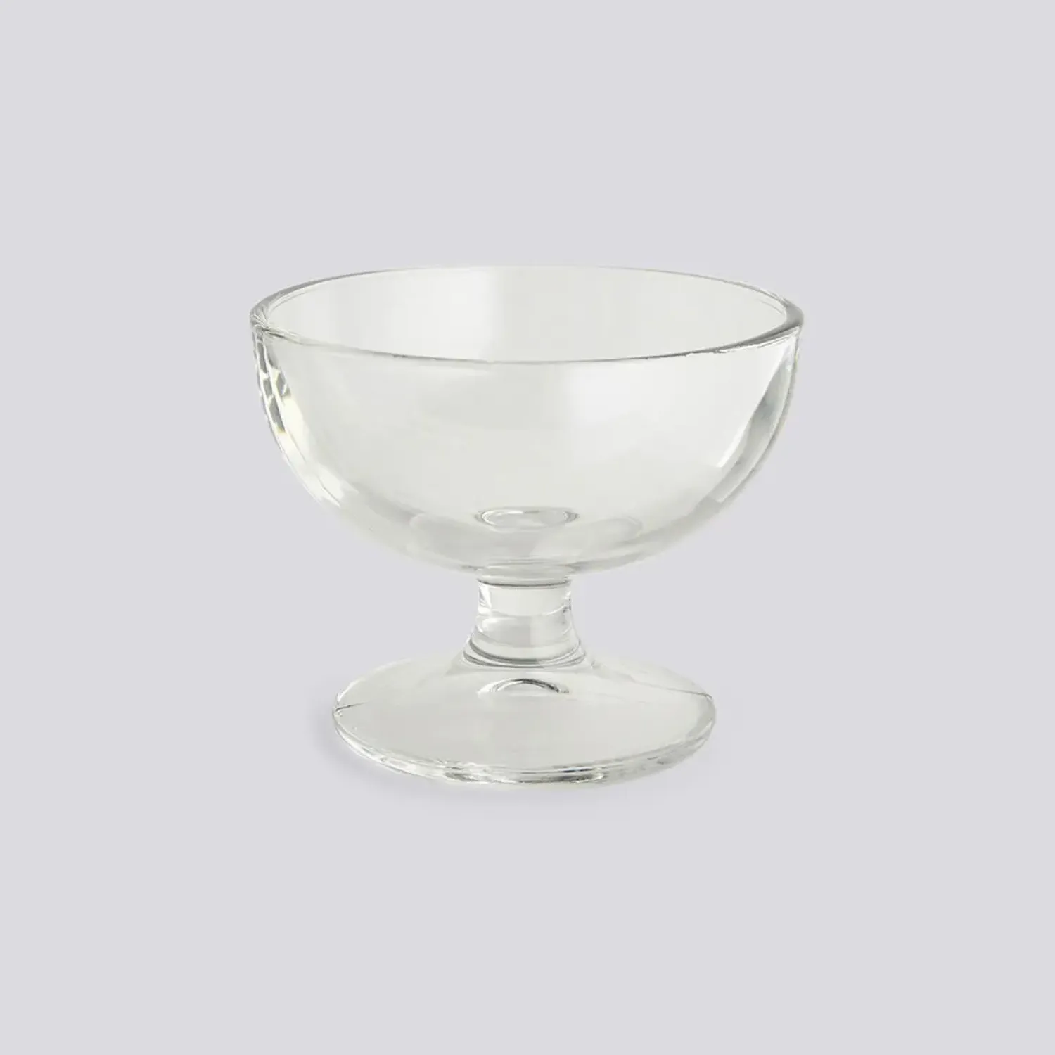 - Glass Dessert Bowl - Ø10,5 - Clear*Hay Discount
