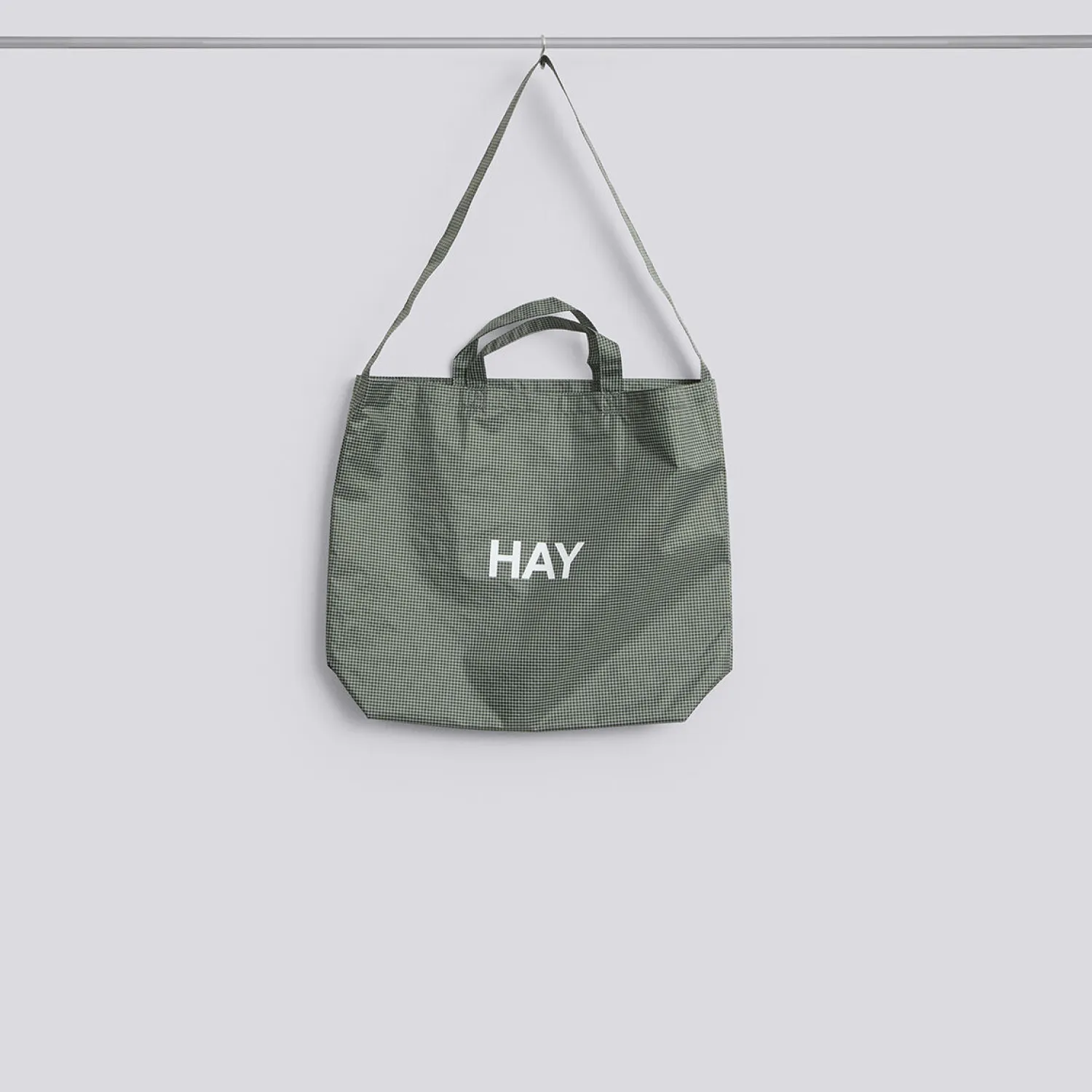 - Grid Crossover Bag - Medium - Mørk grøn*Hay Discount