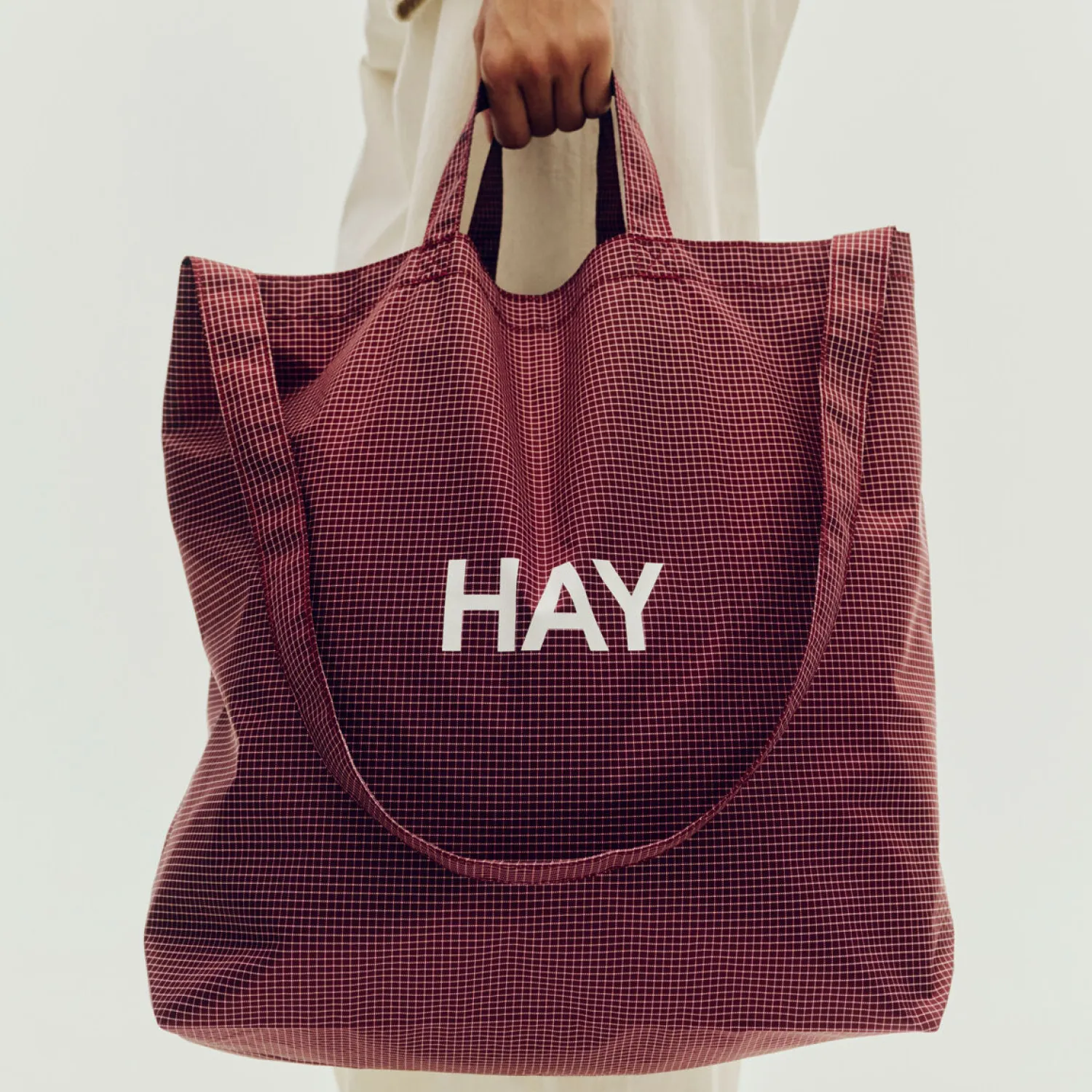 - Grid Crossover Bag - Medium - Mørk grøn*Hay Discount